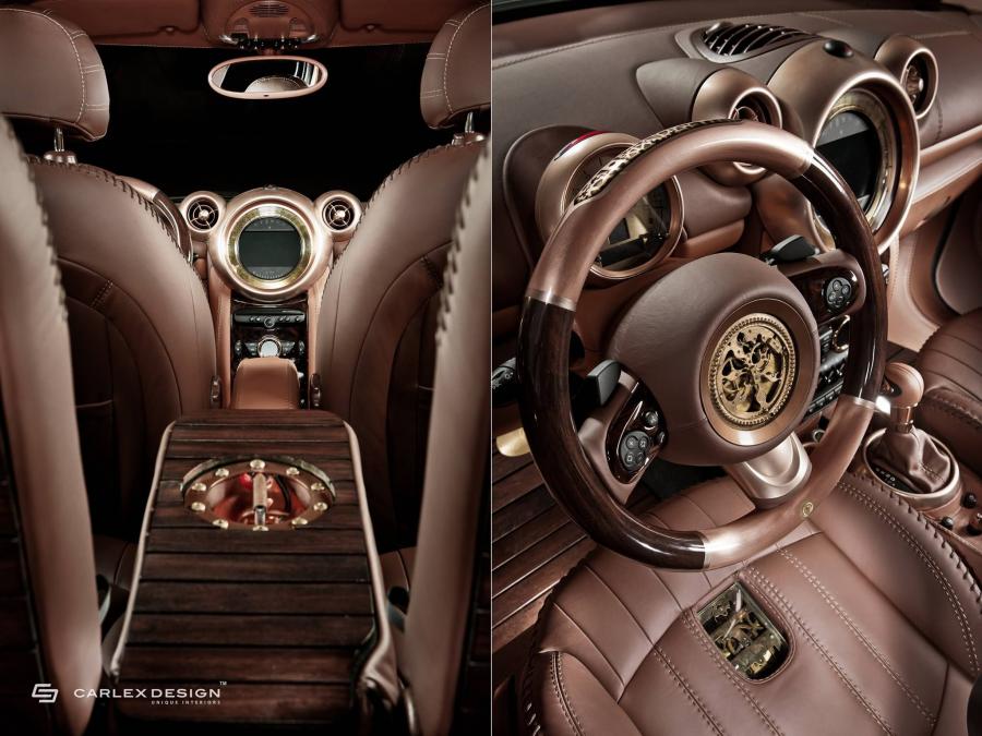 Интерьер Mini Cooper Countryman by Carlex Design 2019 года  (фото 6 из 14)